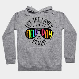 Field Day Let The Games Begin 2024 Kids Boys Girls Teachers Hoodie